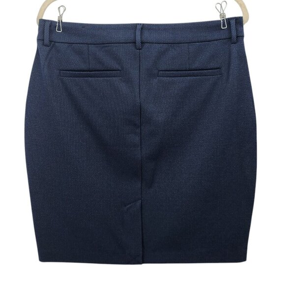 Liverpool Jeans Company Black Pattern Short Pencil Skirt Womens Petites 8P / 29 - Picture 3 of 8